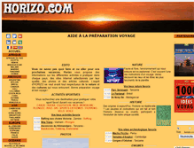 Tablet Screenshot of horizo.com